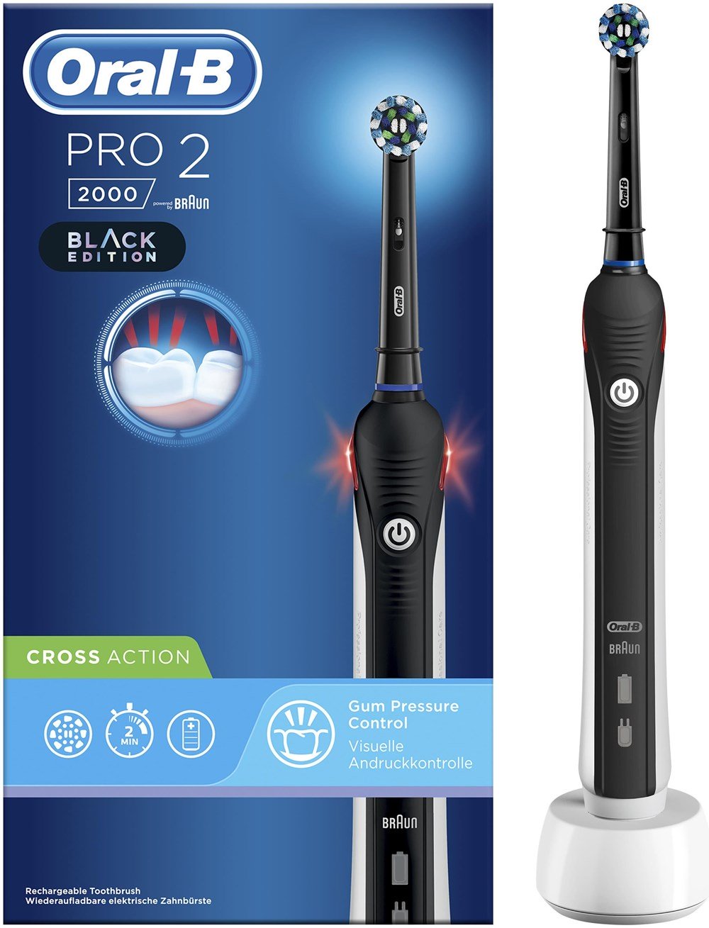 PRO 2500 - електрична зубна щітка Oral-B купити в Україні